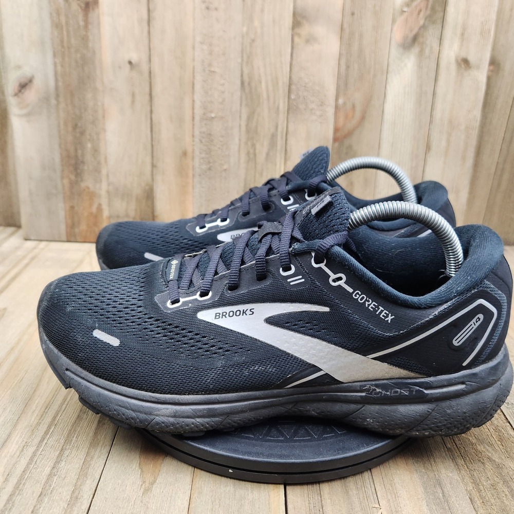 Brooks Ghost 14 GTX Running Shoes Mens 10 / Womens 11.5 Black Gore-Tex